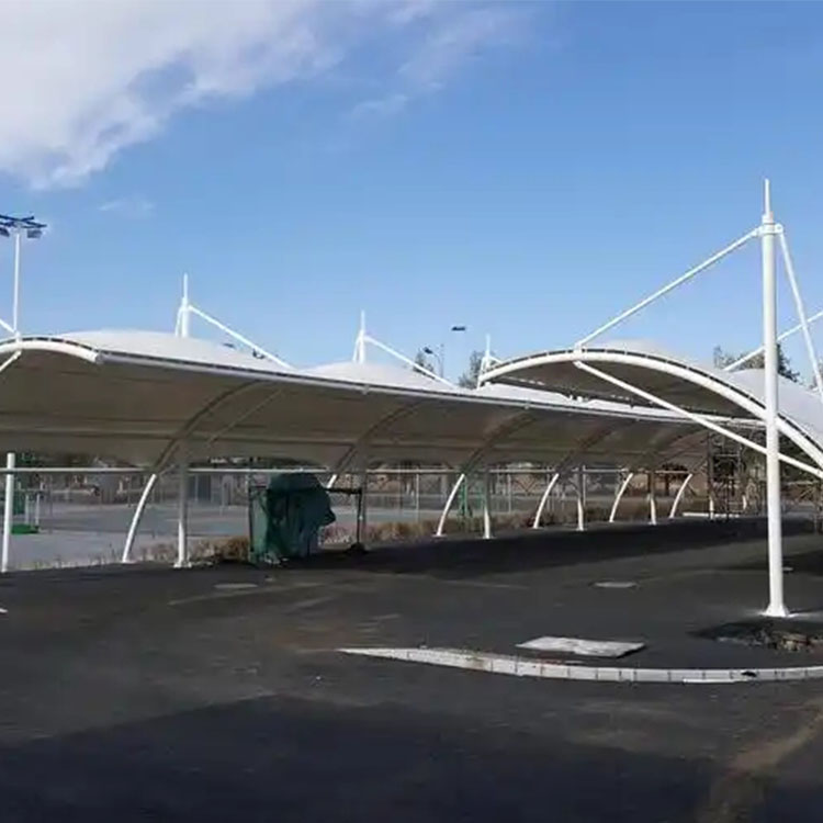 四会市膜结构电动车棚