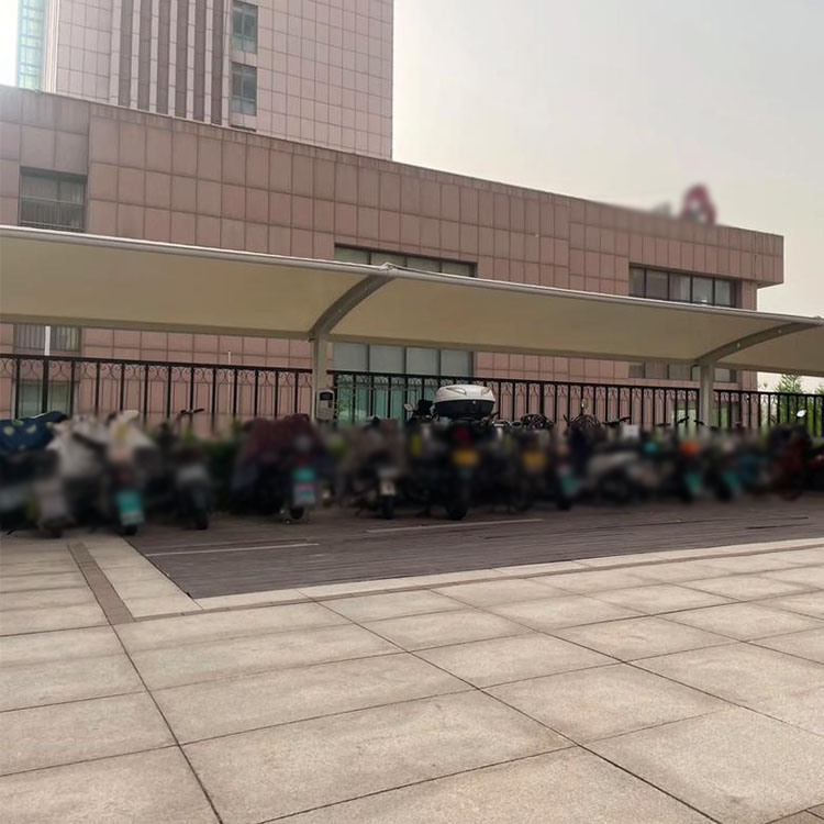 四会市膜结构电动车棚