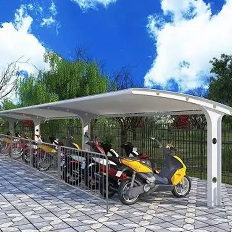 四会市膜结构电动车棚